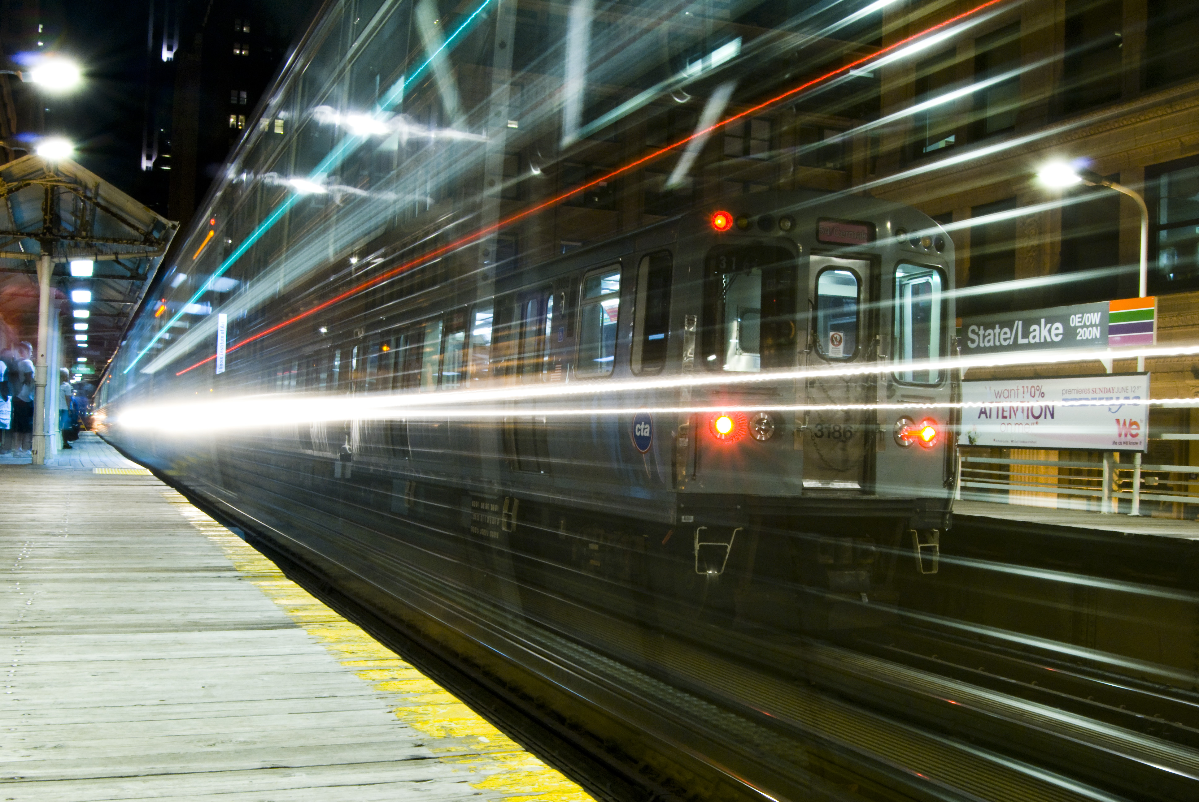 Train Motion Blur